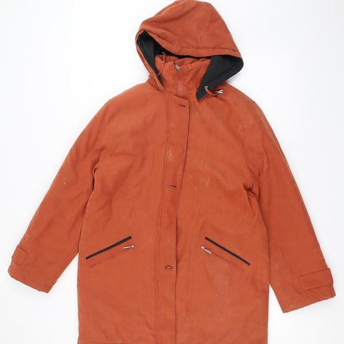 River Oak Womens Brown   Parka Coat Size 12
