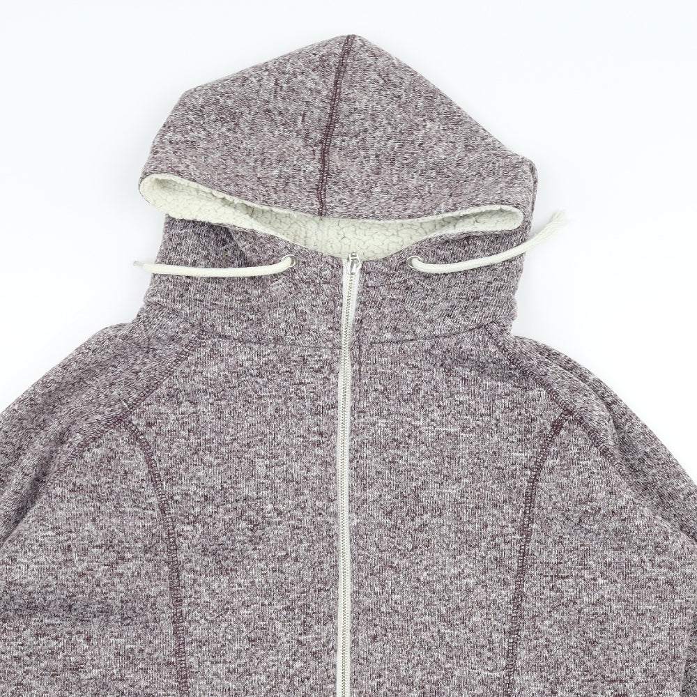 Atmosphere Womens Purple   Full Zip Hoodie Size 16