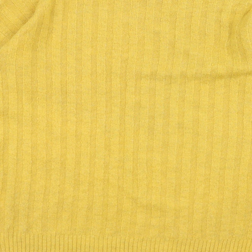 George Womens Yellow   Pullover Jumper Size L