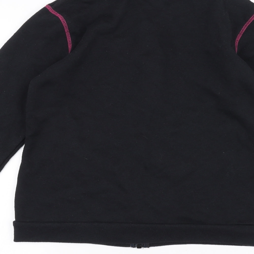 LA Gear Girls Black   Jacket  Size 11-12 Years