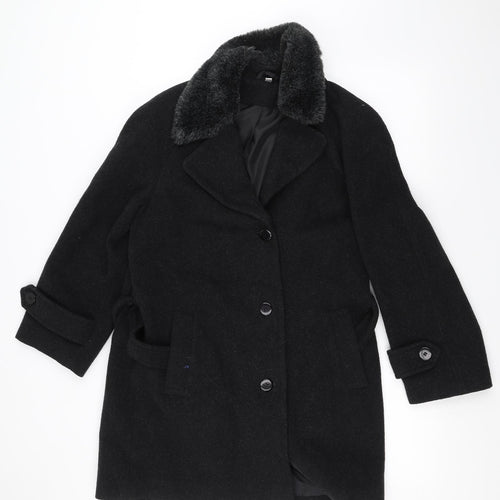 Preworn Womens Black   Jacket  Size 12