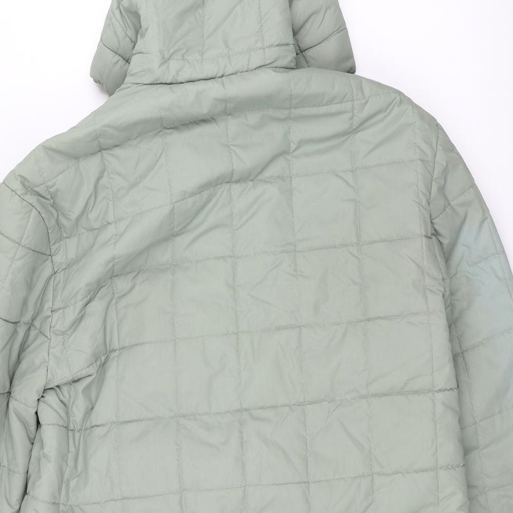 Preworn Womens Green   Parka Coat Size M