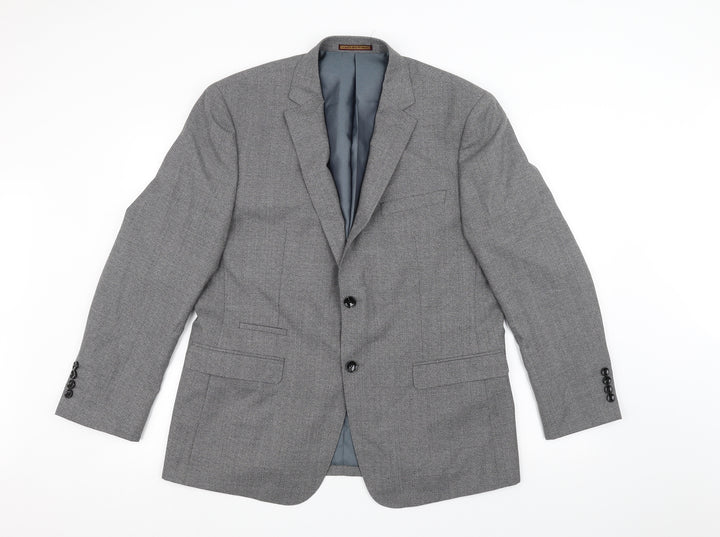 Skopes Womens Grey Jacket Suit Jacket Size 42