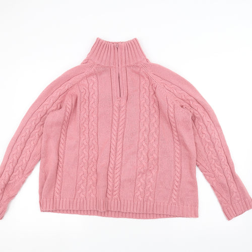 Emreco Womens Pink   Pullover Jumper Size M