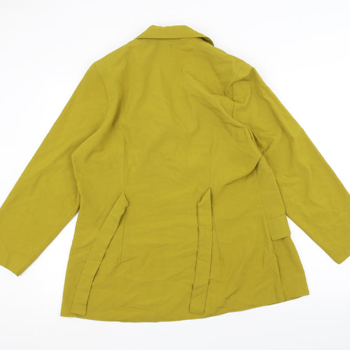 essence Womens Yellow   Jacket  Size 16