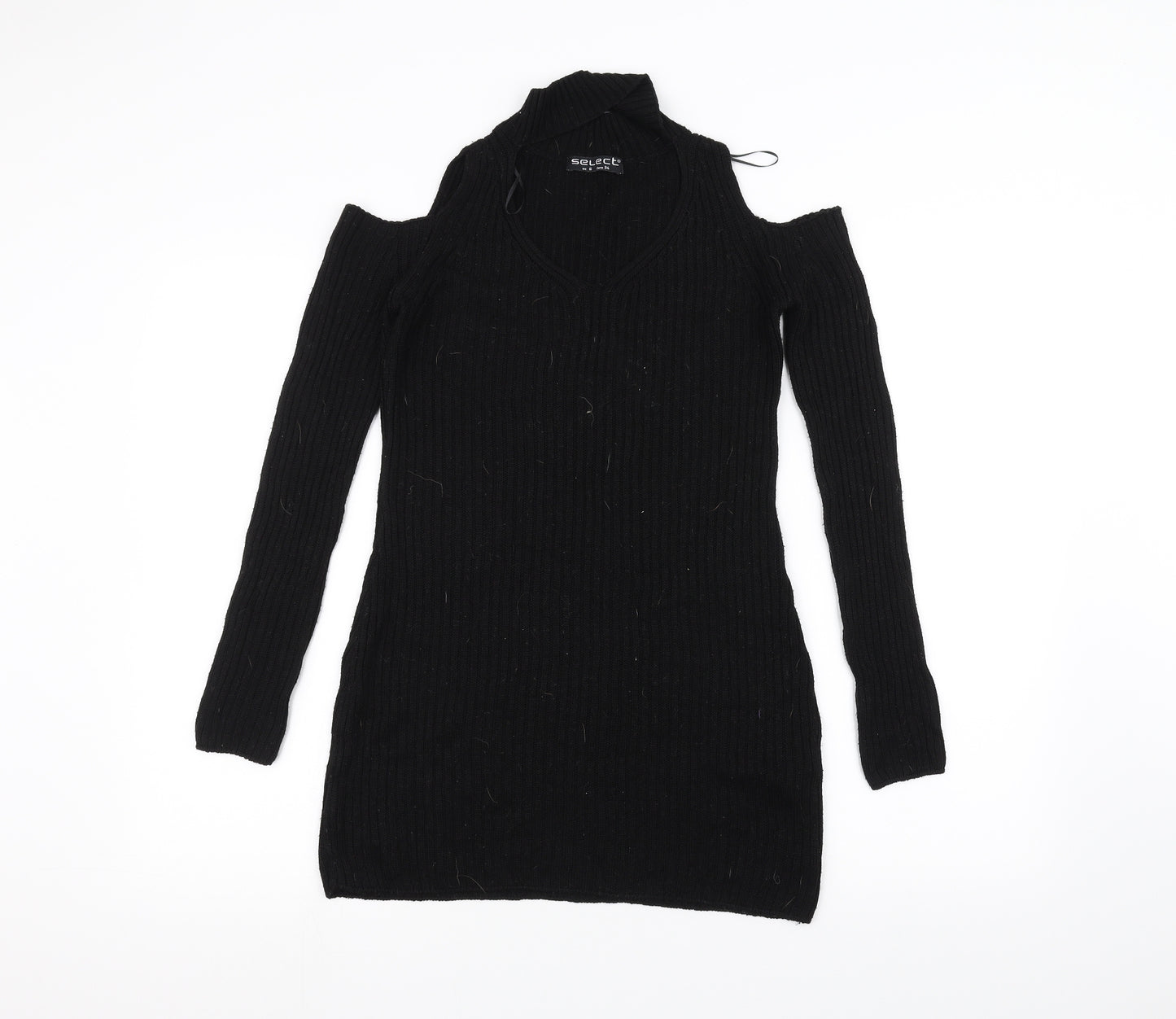 Select Womens Black   Basic T-Shirt Size 6