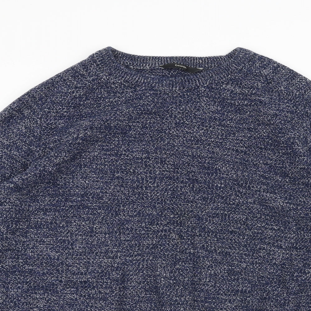 George Womens Blue   Pullover Jumper Size L