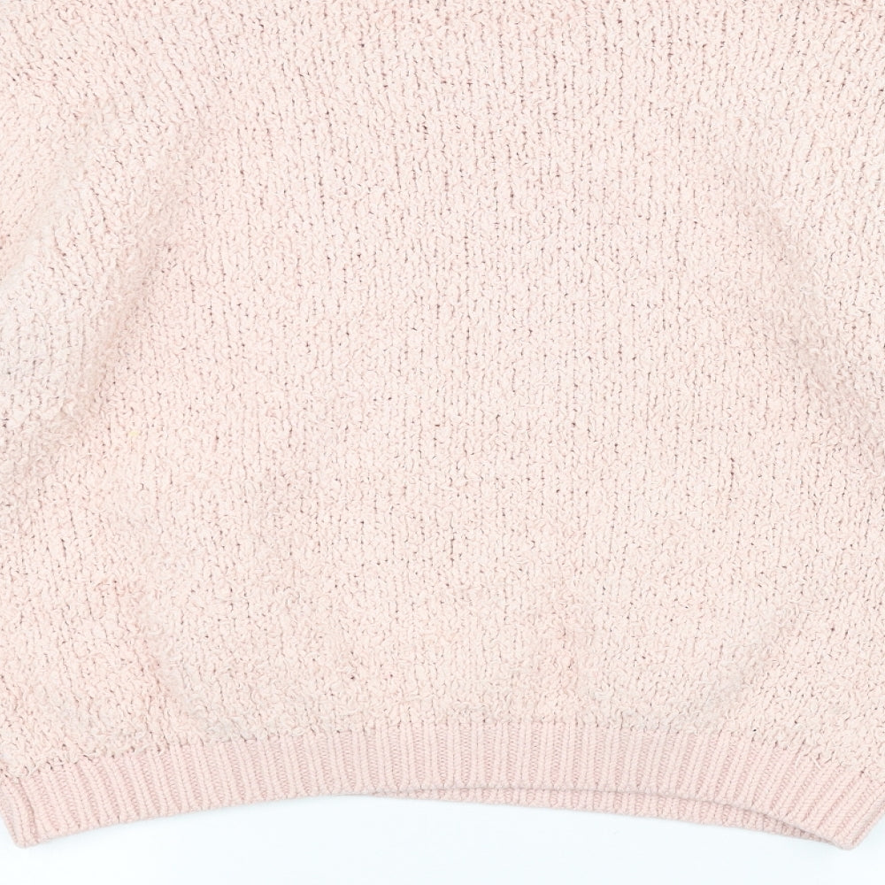 Peacocks Womens Pink   Pullover Jumper Size M