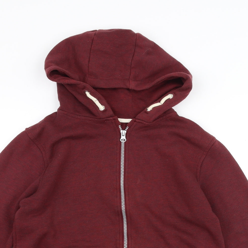 Primark Boys Red   Full Zip Hoodie Size 12-13 Years