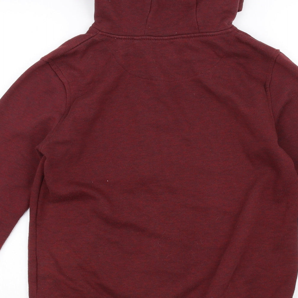 Primark Boys Red   Full Zip Hoodie Size 12-13 Years