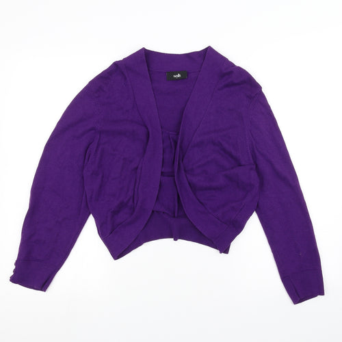 Wallis Womens Purple   Cardigan Jumper Size L