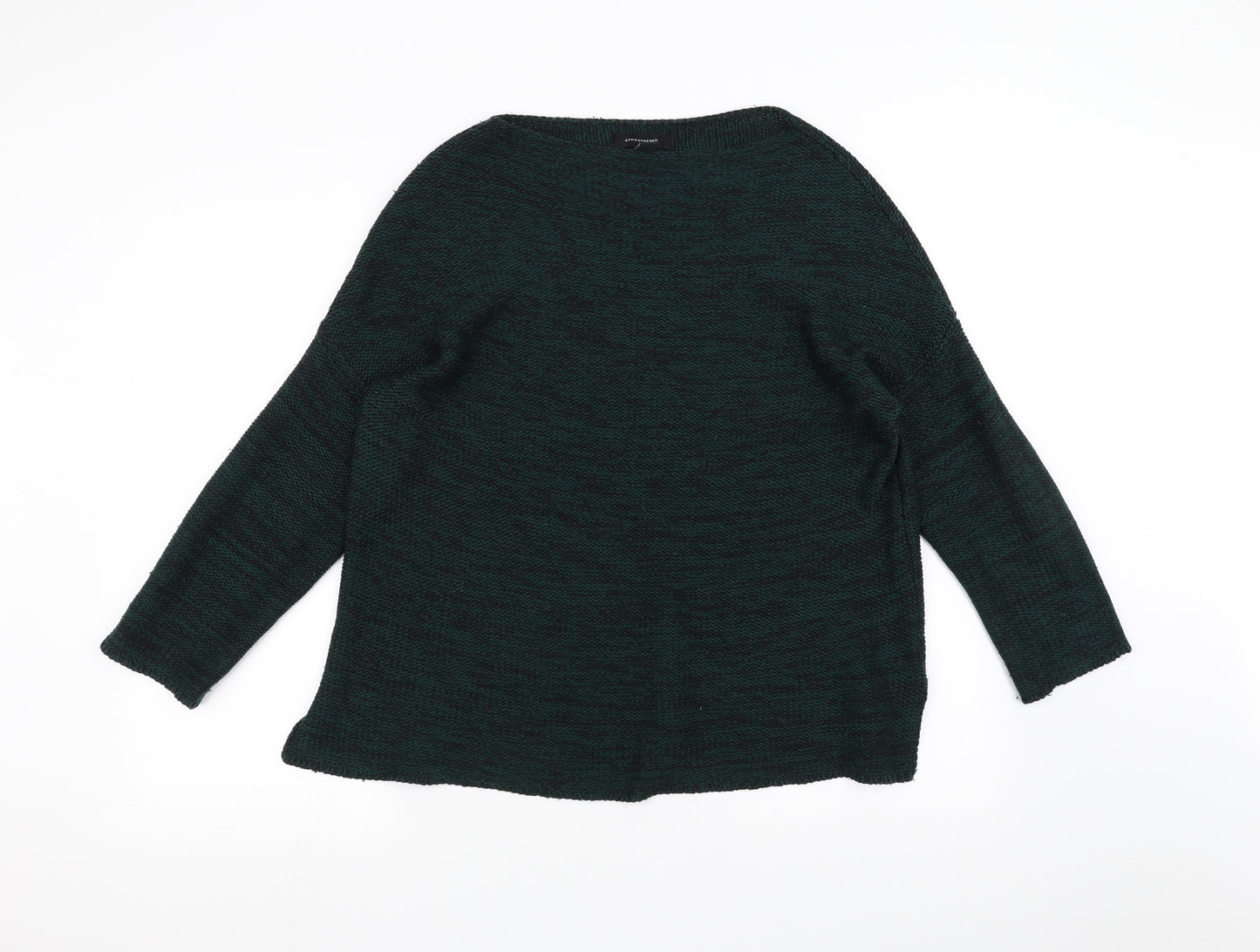 Atmosphere Womens Green  Knit Pullover Jumper Size 12