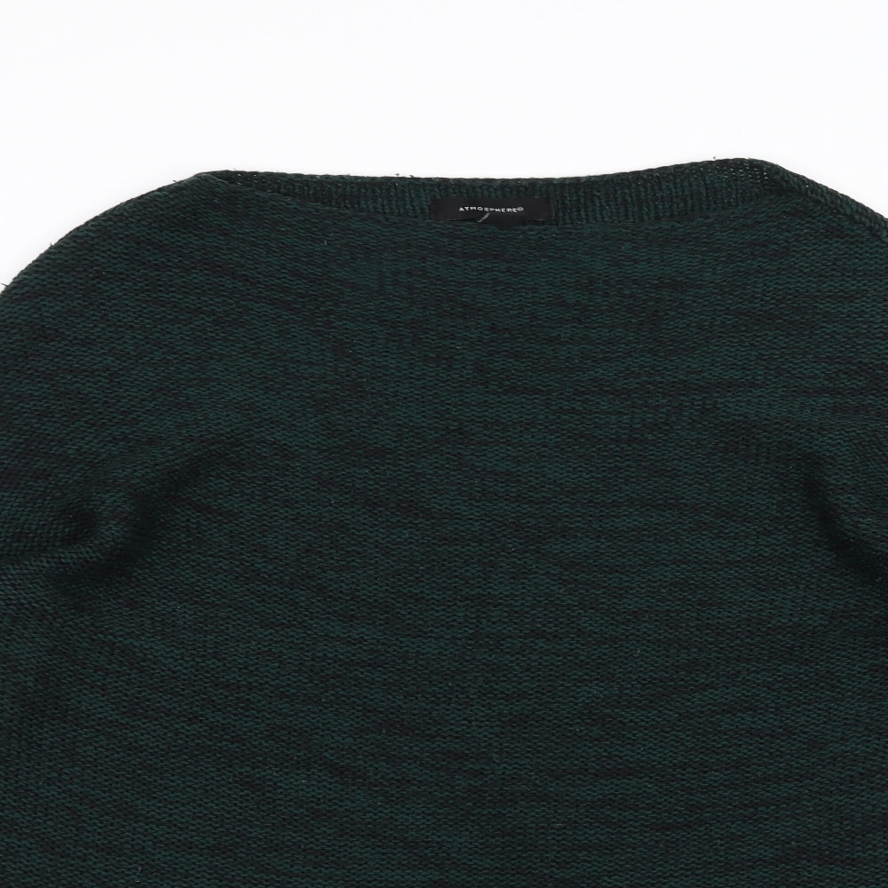 Atmosphere Womens Green  Knit Pullover Jumper Size 12