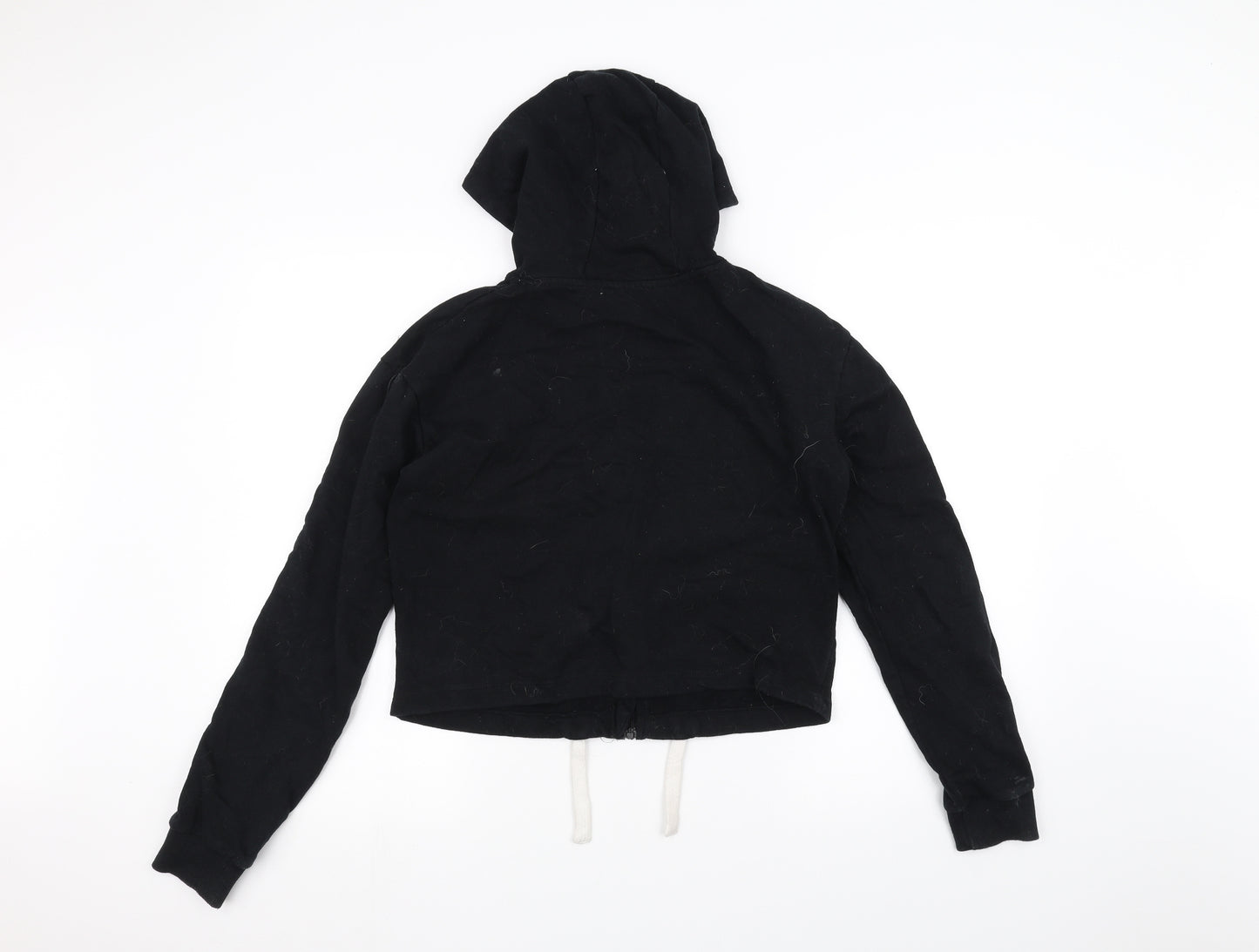 E-vie Girls Black   Full Zip Hoodie Size 13-14 Years