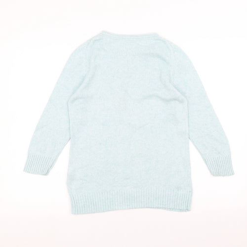 Marks and Spencer Womens Blue   Pullover Jumper Size 8