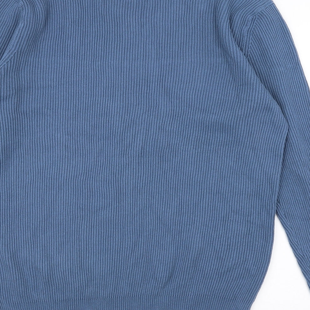 George Mens Blue   Pullover Jumper Size L