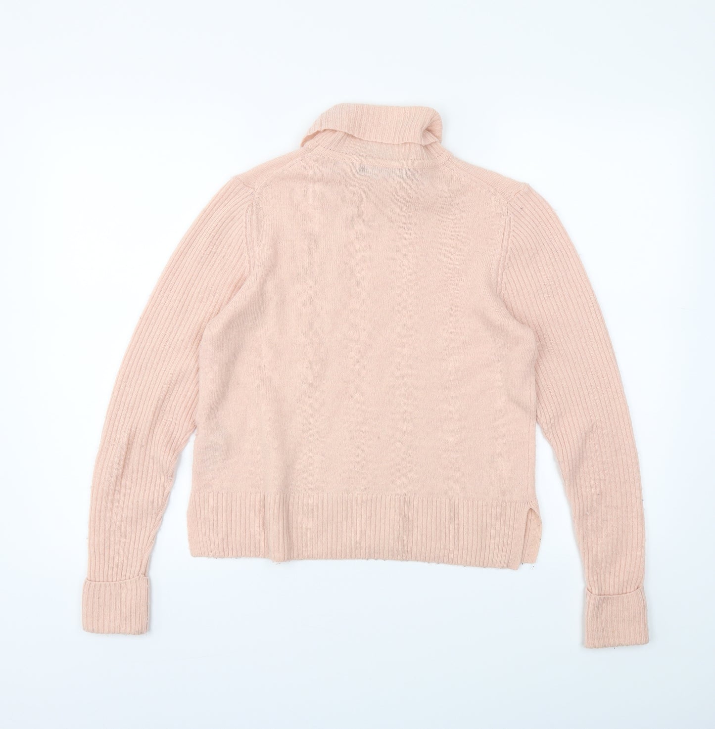 M&s Womens Pink   Pullover Jumper Size 14