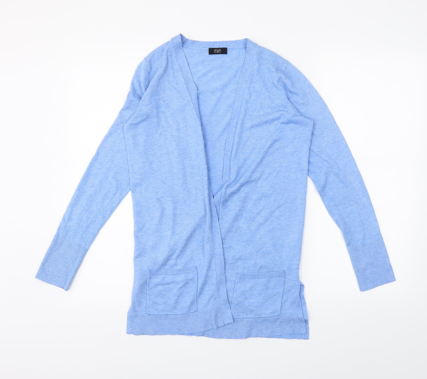 F&F Womens Blue   Wrap Jumper Size 8