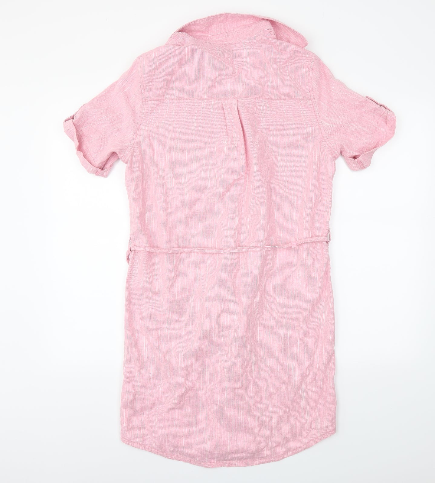 NEXT Womens Pink   Shirt Dress  Size 8
