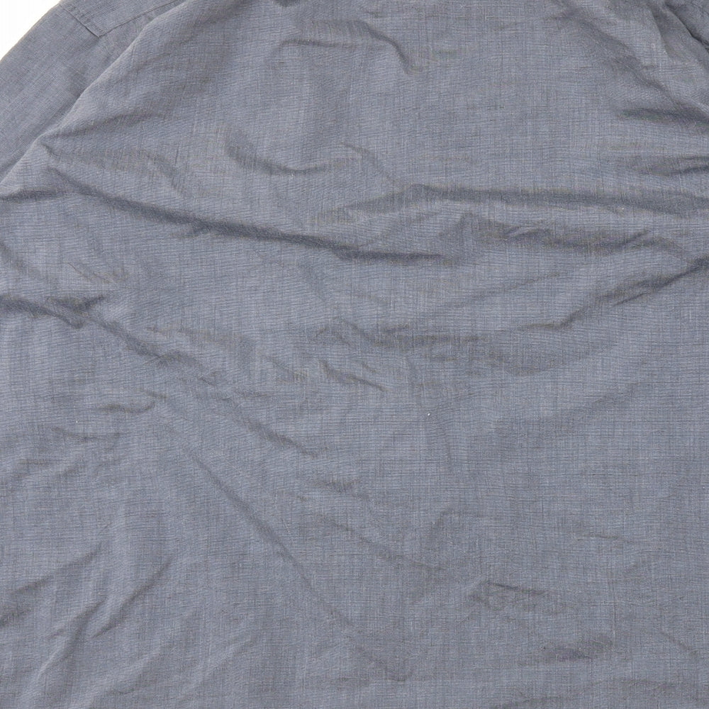 Florence & Fred Mens Grey    Dress Shirt Size 15.5