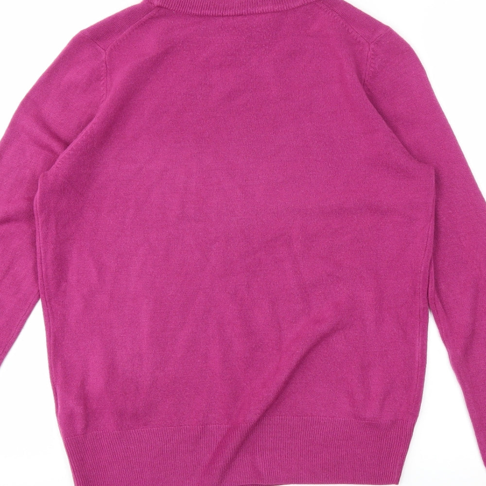 M&S Womens Purple   Pullover Jumper Size 10