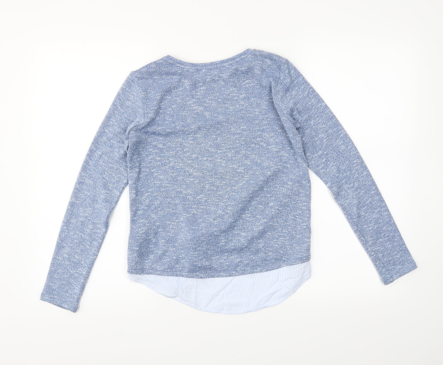 H&M Girls Blue   Pullover Jumper Size 11-12 Years