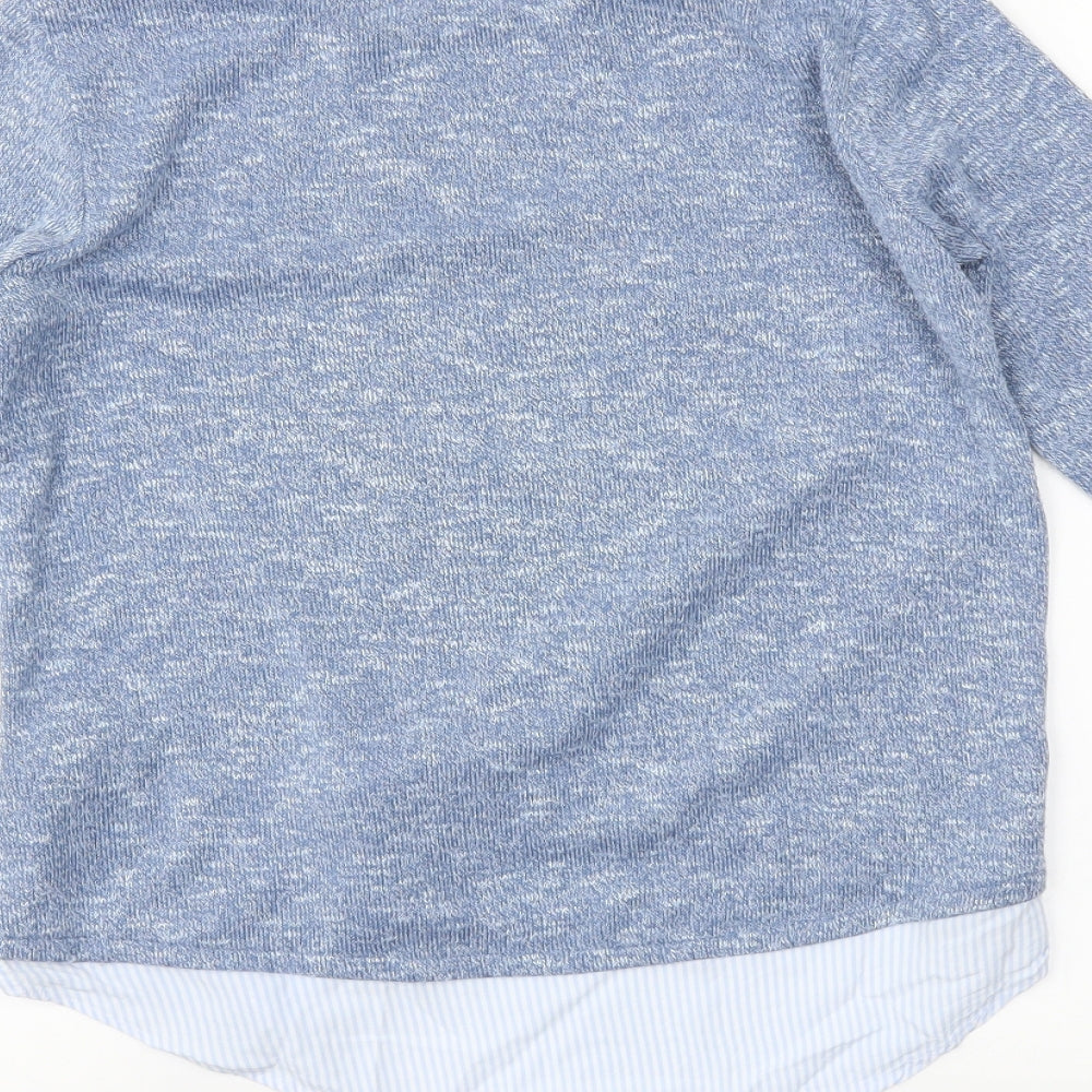 H&M Girls Blue   Pullover Jumper Size 11-12 Years