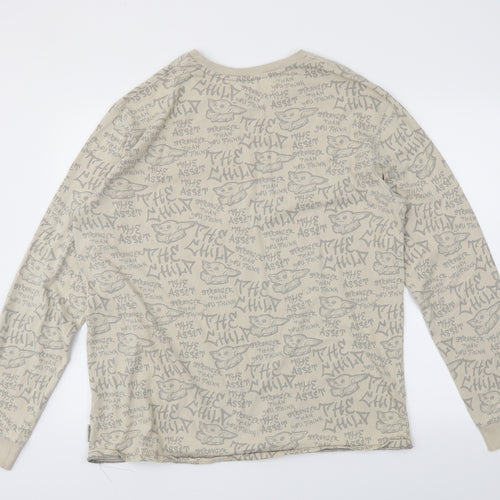 Disney Womens Beige   Pullover Jumper Size L