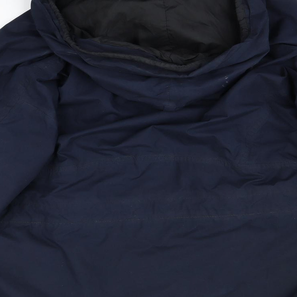 Wynnster Mens Black   Rain Coat Coat Size XL
