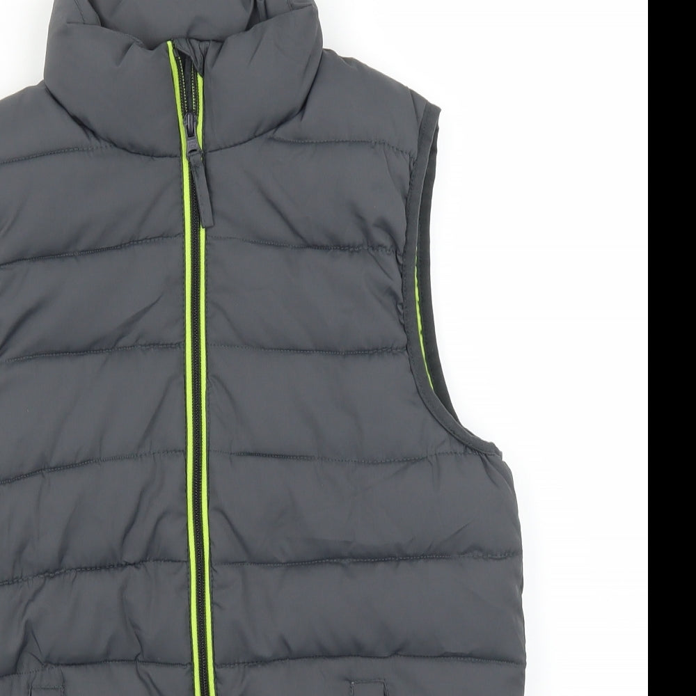 Zakti Boys Grey   Gilet Jacket Size 11-12 Years