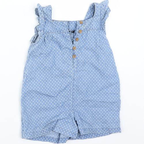 George Baby Blue Polka Dot  Unitard One-Piece Size 18-24 Months
