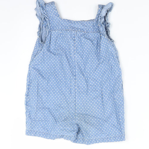 George Baby Blue Polka Dot  Unitard One-Piece Size 18-24 Months