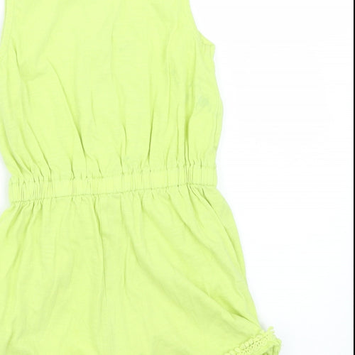 NEXT Girls Green   Playsuit One-Piece Size 2-3 Years