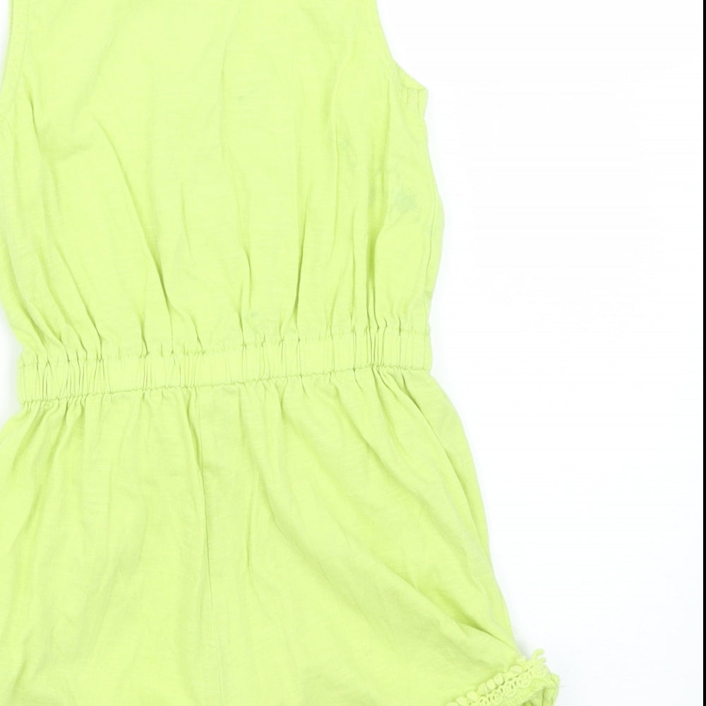 NEXT Girls Green   Playsuit One-Piece Size 2-3 Years