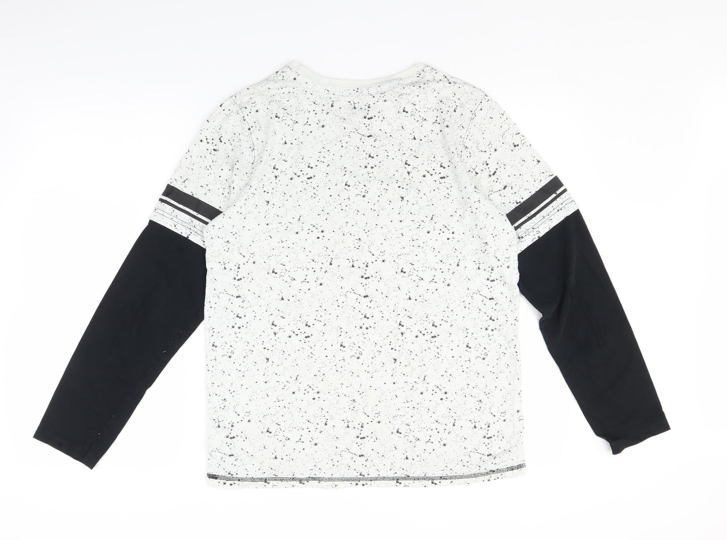 Star Wars Boys White   Basic T-Shirt Size 15-16 Years