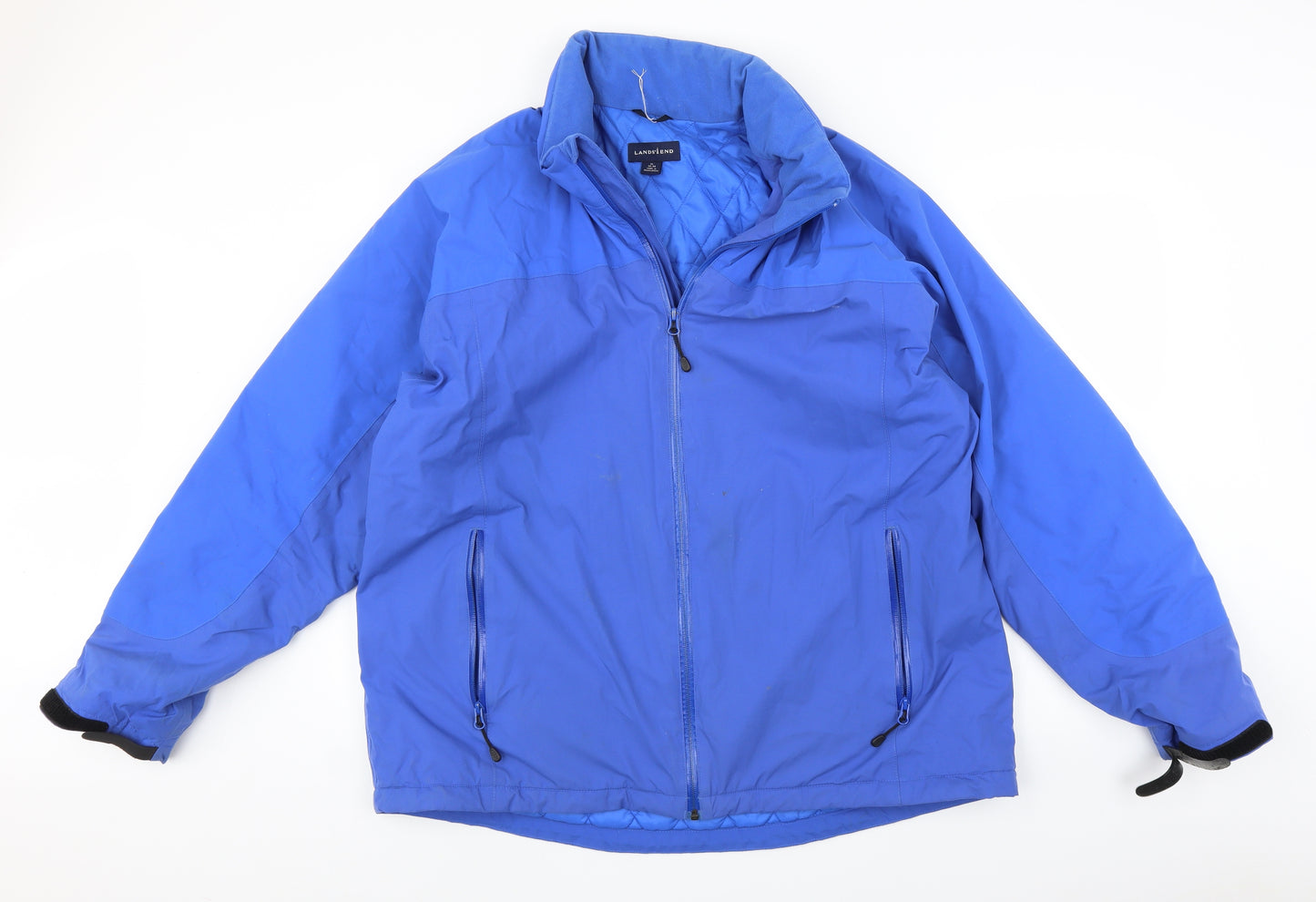 Lands' End Mens Blue   Jacket  Size XL