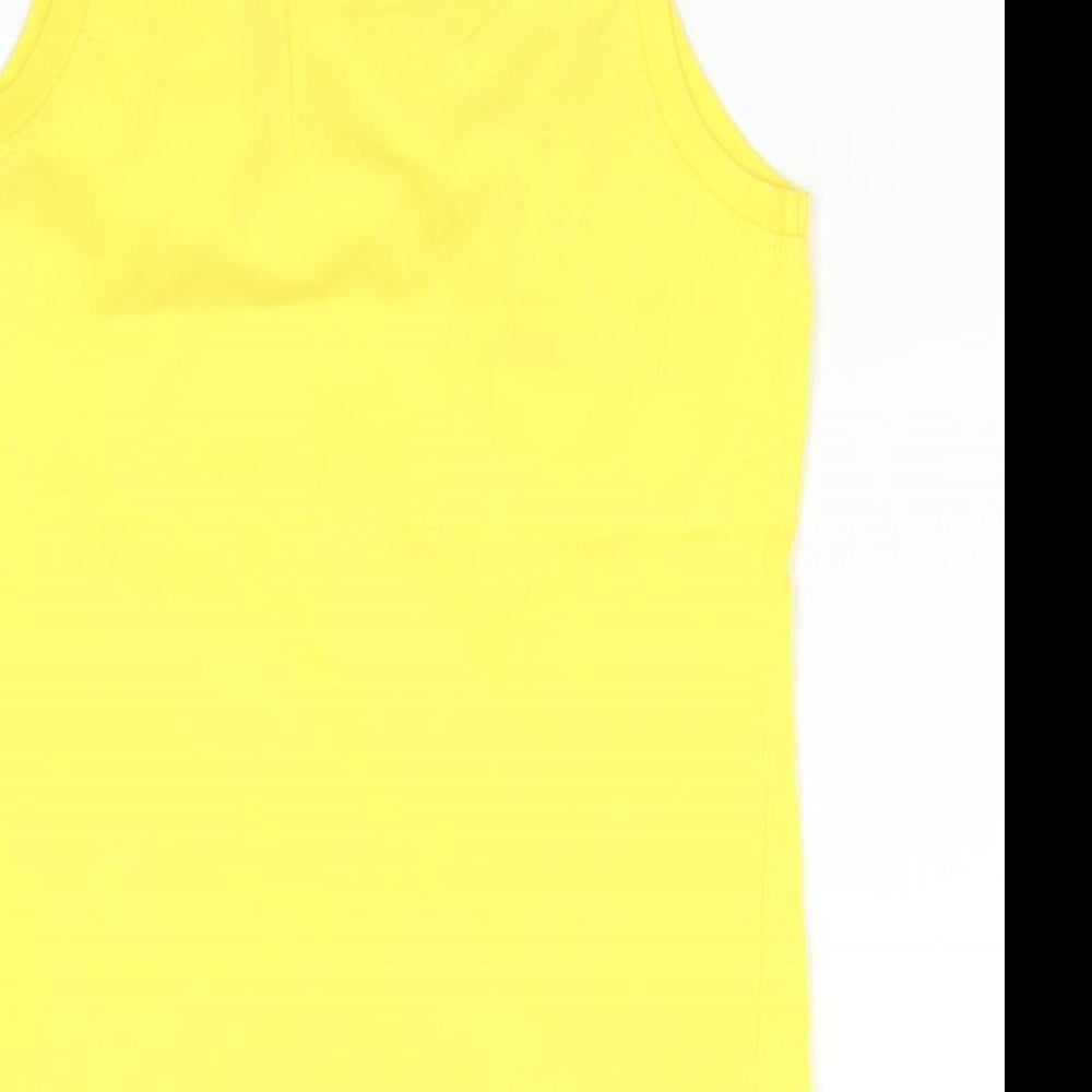Fresh Boys Yellow   Basic T-Shirt Size 10 Years