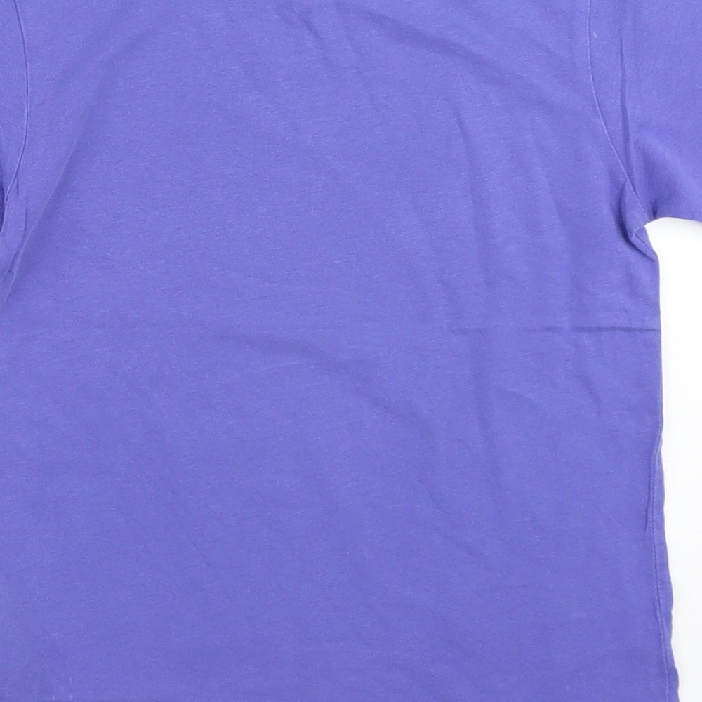 Primark Boys Purple   Basic T-Shirt Size 5-6 Years  - Star Wars