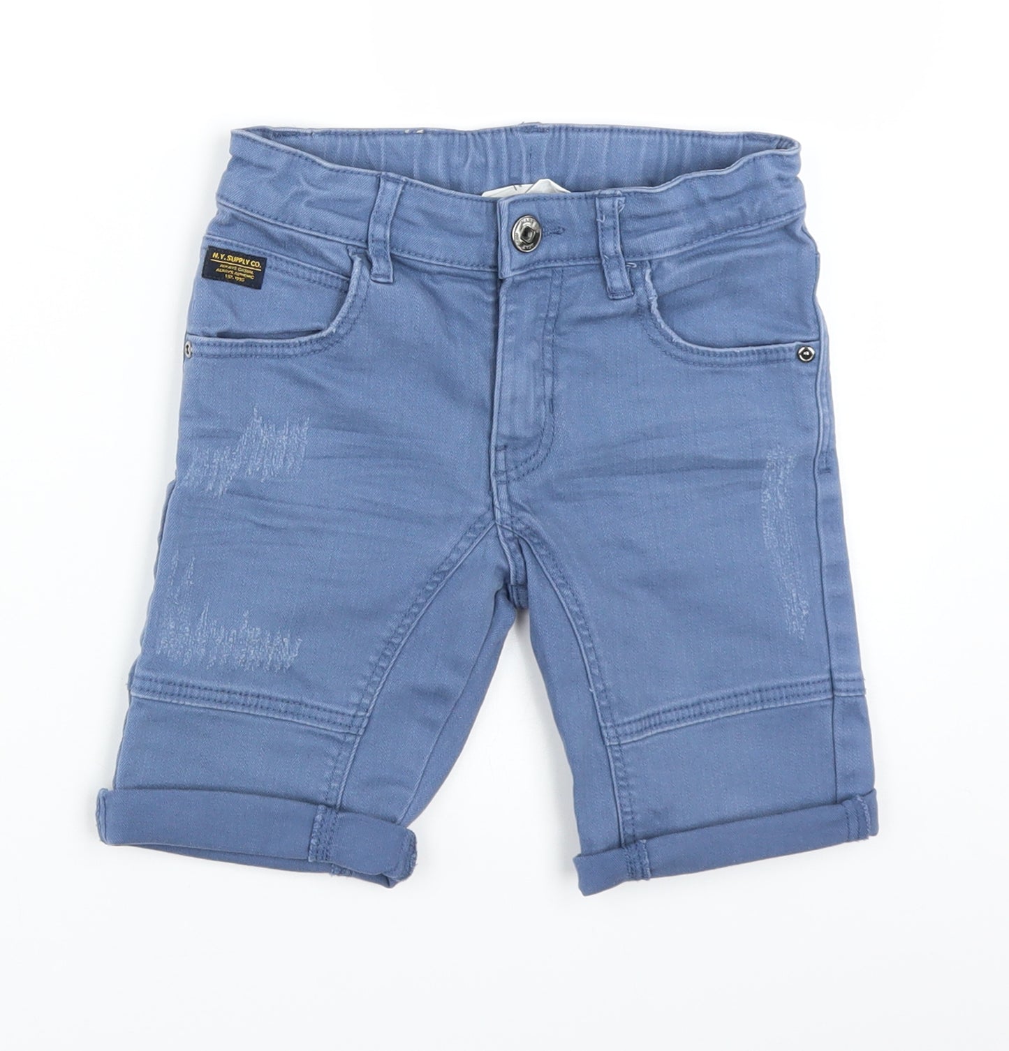 H&M Boys Blue   Bermuda Shorts Size 5-6 Years