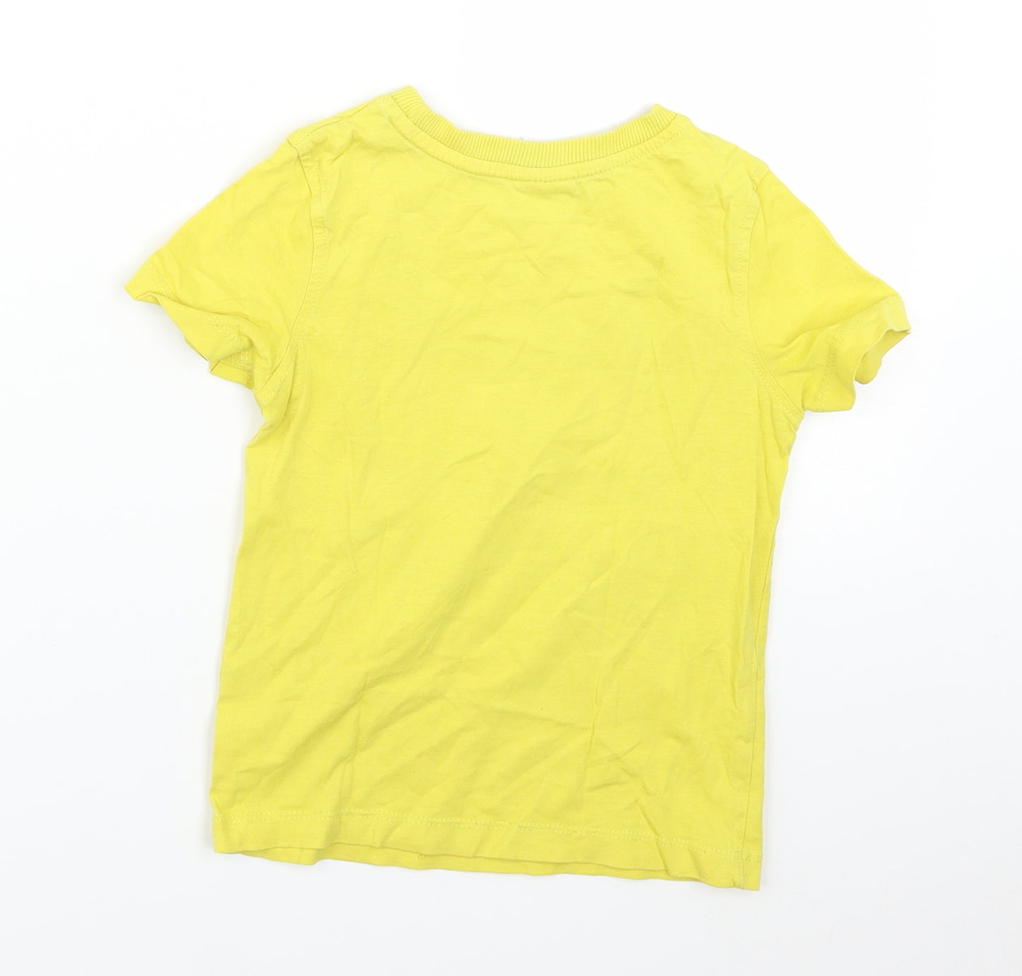 George Boys Yellow   Basic T-Shirt Size 2-3 Years  - Batman