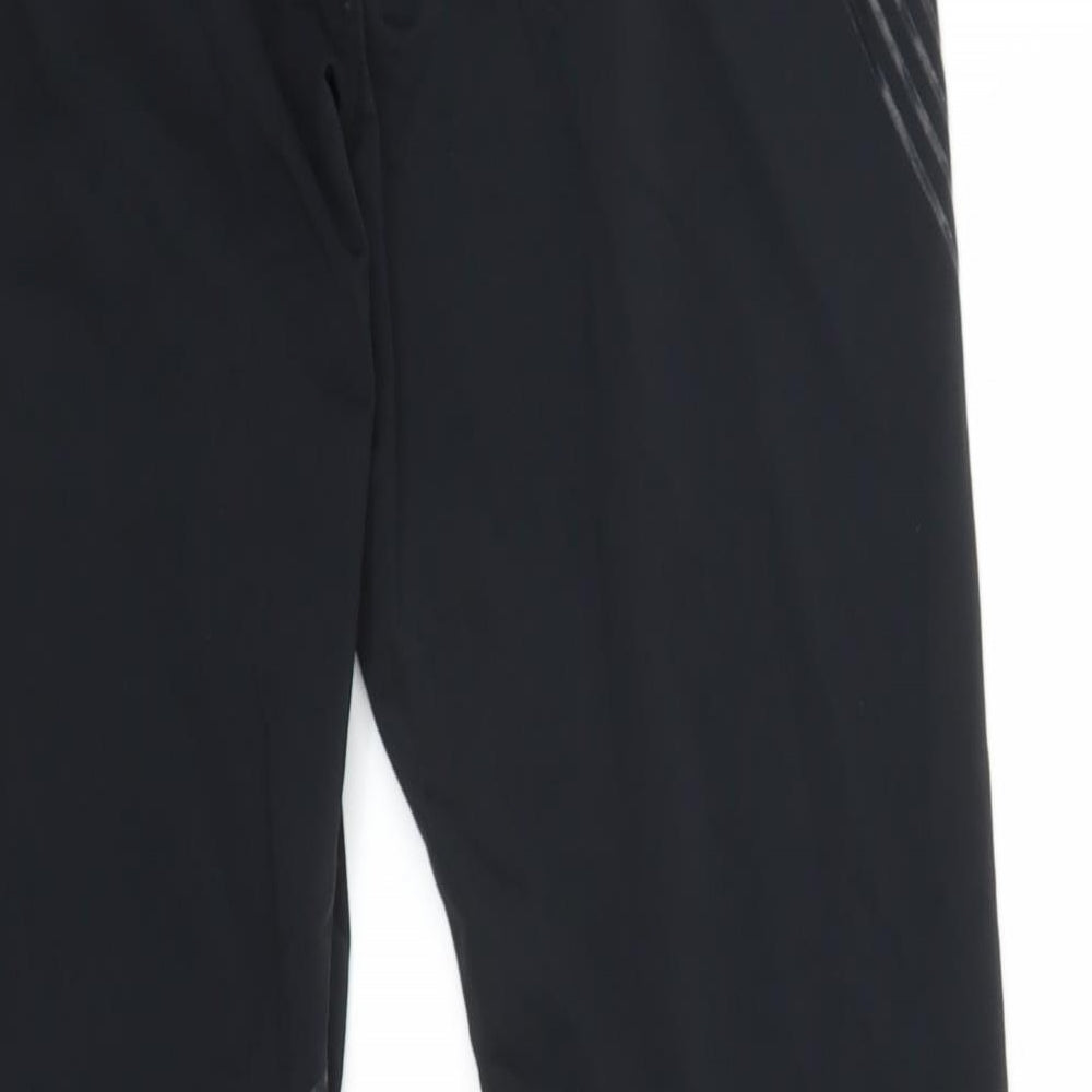 WORKOUT Womens Black   Jogger Trousers Size M L25 in