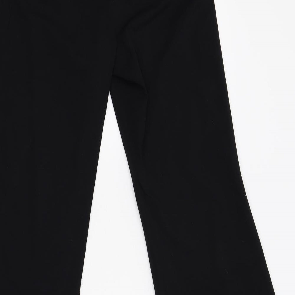NEXT Womens Black   Trousers  Size 6 L27 in