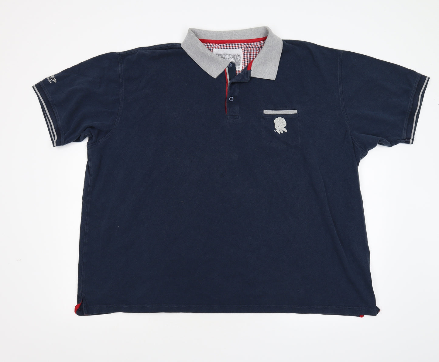 Cotton Traders Mens Blue    Polo Size Big 5X