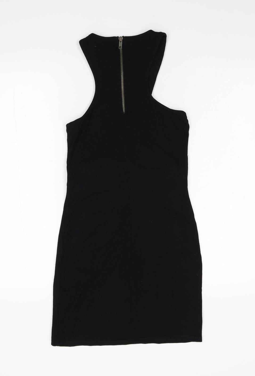 River Island Womens Black   Bodycon  Size 10  - Embellished