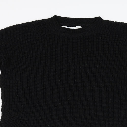 Primark Womens Black  Knit Pullover Jumper Size XS