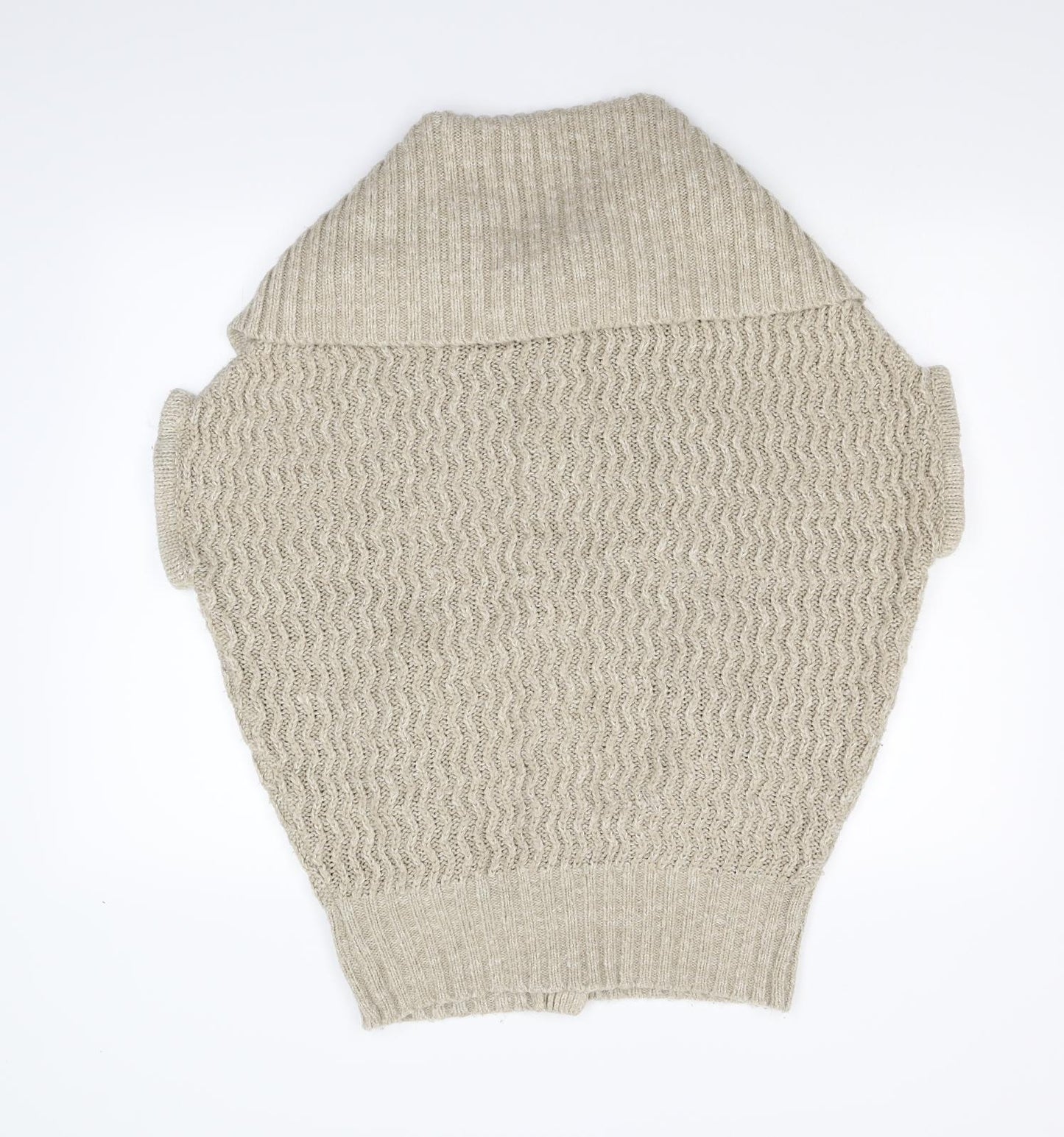 George Womens Beige  Knit Cardigan Jumper Size S