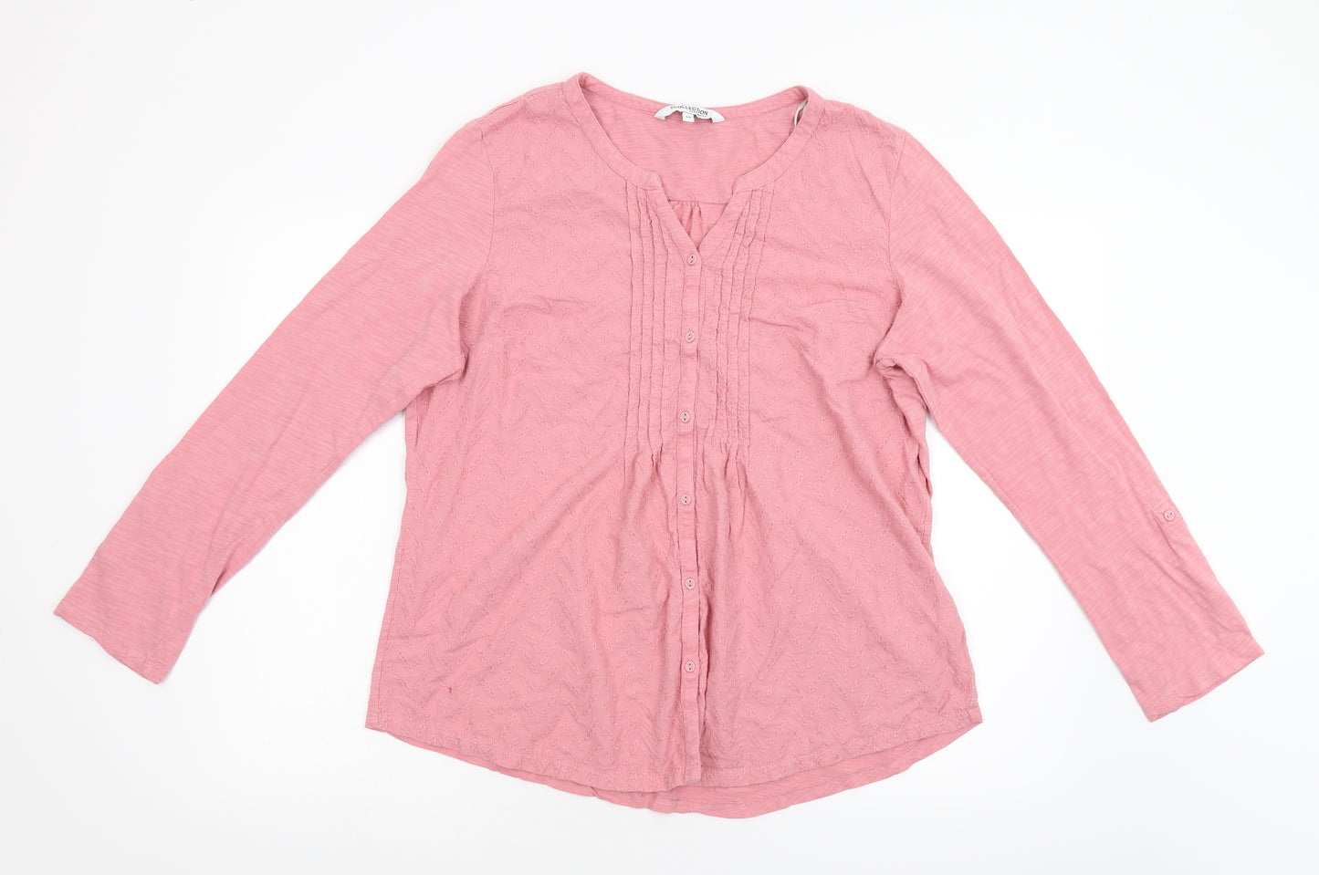 Debenhams Womens Pink   Basic Blouse Size 18