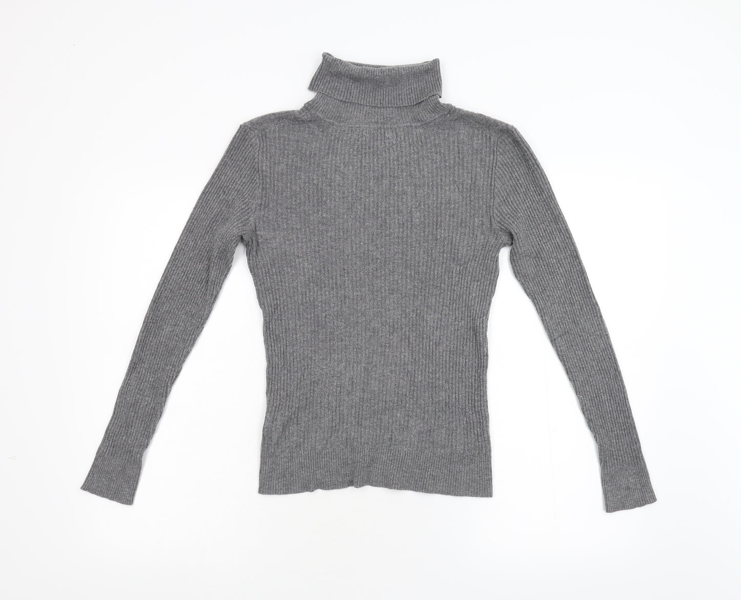 Primark Womens Grey  Knit Pullover Jumper Size L