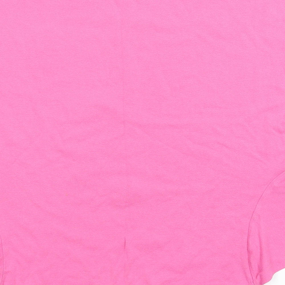 Marks & Spncer Womens Pink   Basic T-Shirt Size 18