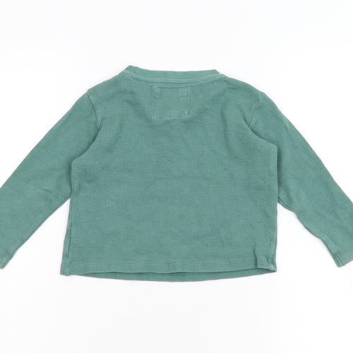 TU Boys Green   Basic T-Shirt Size 9-12 Months
